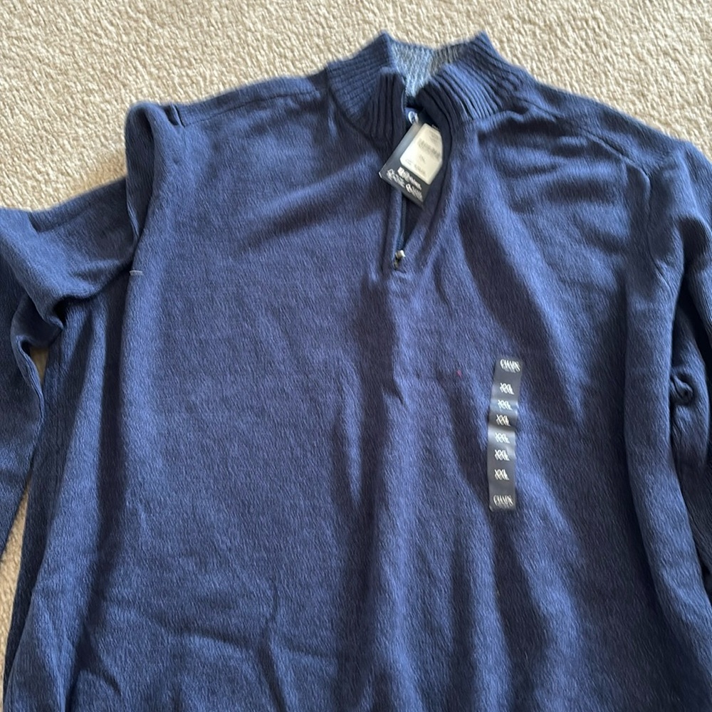 Men’s Chaps 1/4 sweater. Xxl